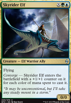Skyrider Elf feature for Ezuri Fliers