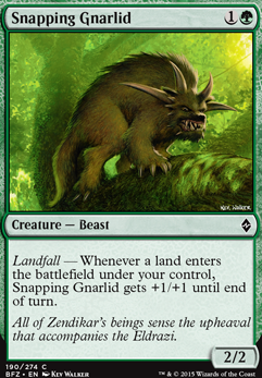 Featured card: Snapping Gnarlid