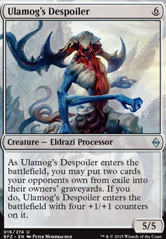 Featured card: Ulamog's Despoiler