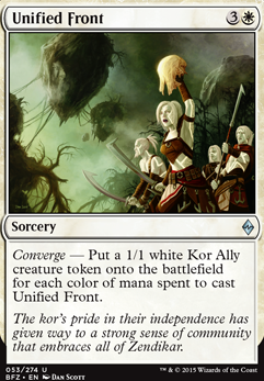 Featured card: Unified Front