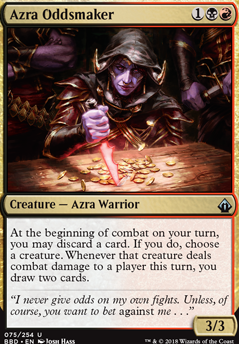 Featured card: Azra Oddsmaker