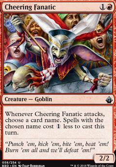Featured card: Cheering Fanatic
