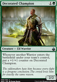 Featured card: Decorated Champion