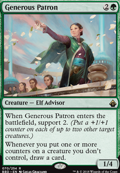 Generous Patron feature for Yarok's Energetic Fun with Counters