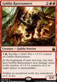 Featured card: Goblin Razerunners