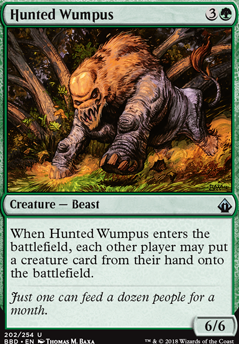 Featured card: Hunted Wumpus