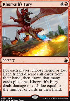 Featured card: Khorvath's Fury