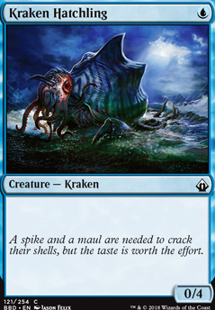Kraken Hatchling feature for Sea Creatures