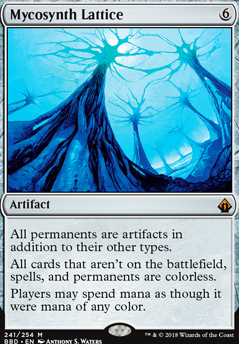 Mycosynth Lattice feature for Breya, Etherium Shaper EDH