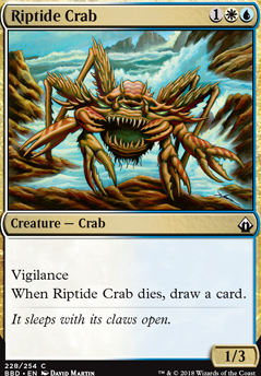 Riptide Crab feature for Moody's Fables