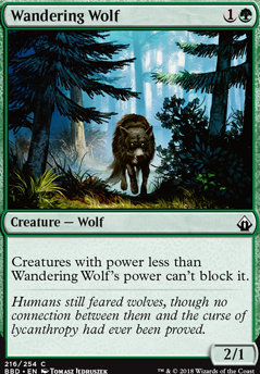 Featured card: Wandering Wolf
