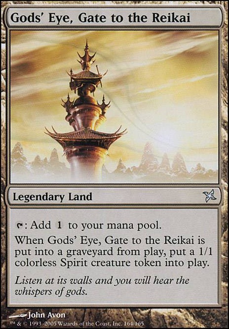 Featured card: Gods' Eye, Gate to the Reikai