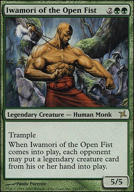 Featured card: Iwamori of the Open Fist