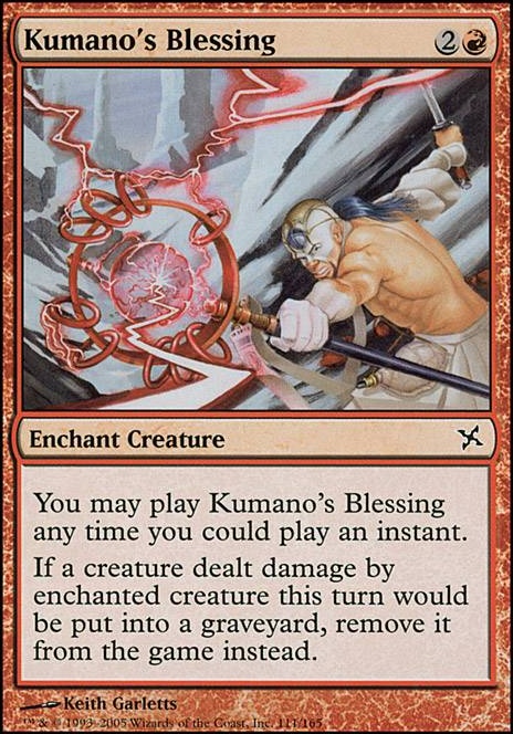 Featured card: Kumano's Blessing
