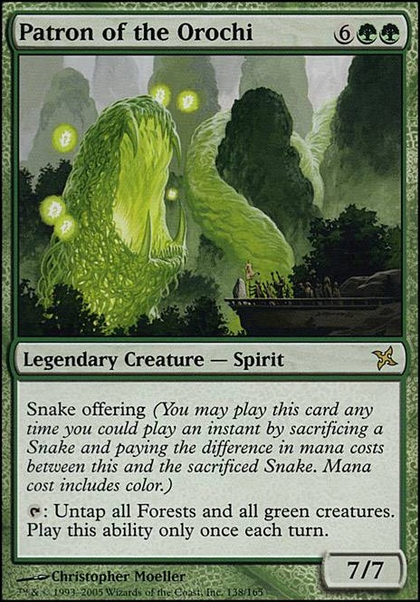 Patron of the Orochi feature for Patron of the Orochi Budget EDH