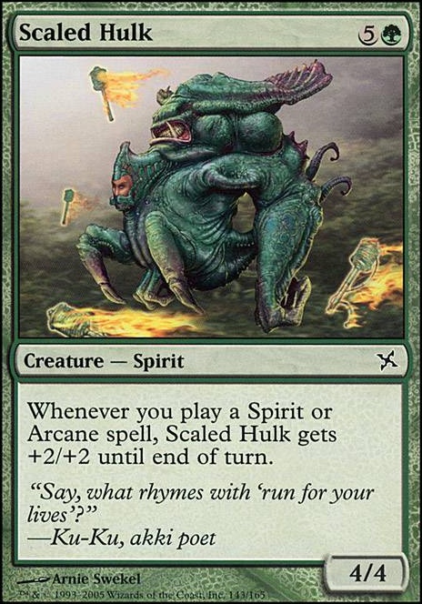 Scaled Hulk feature for Gruul Arcane in Pauper