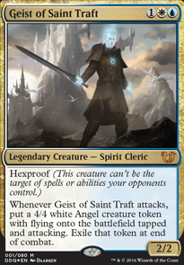 Geist of Saint Traft feature for Duel Decks: Blessed vs Cursed precon (Blessed)