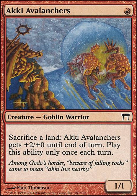 Featured card: Akki Avalanchers
