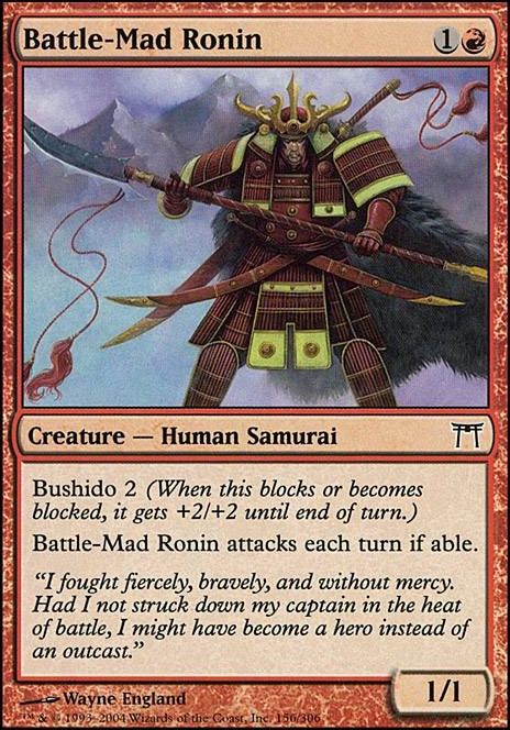 Featured card: Battle-Mad Ronin
