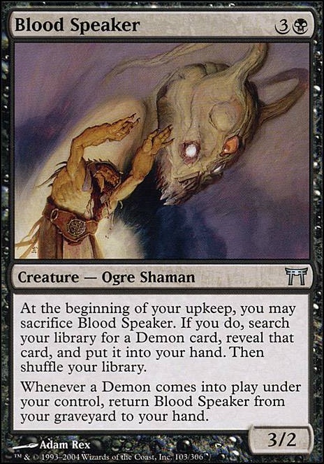Featured card: Blood Speaker