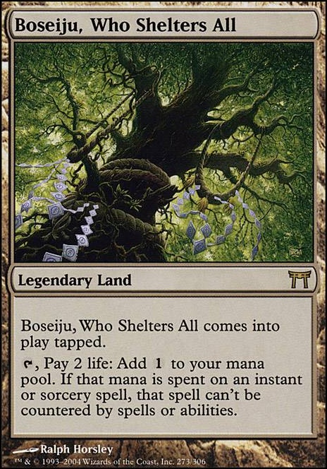 Boseiju, Who Shelters All feature for LEGACY CALLIBRATED BLAST