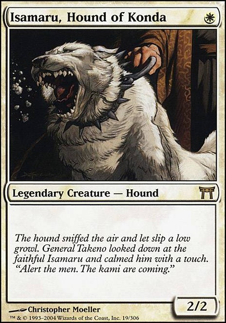 Featured card: Isamaru, Hound of Konda