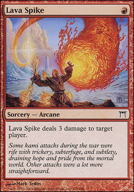 Featured card: Lava Spike