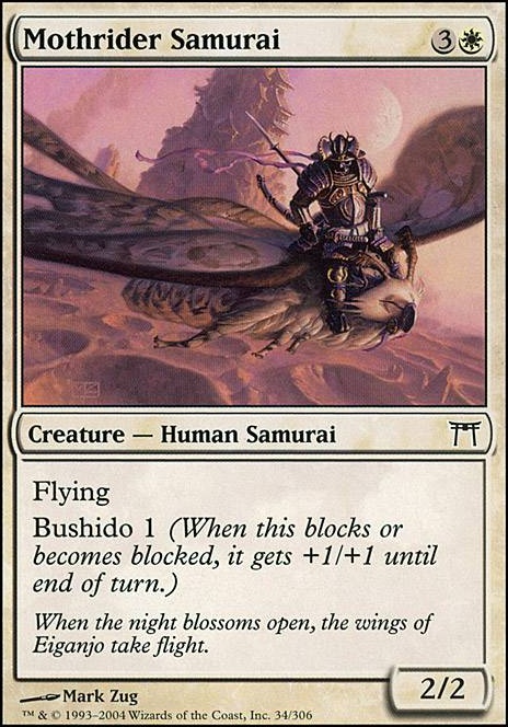 Featured card: Mothrider Samurai