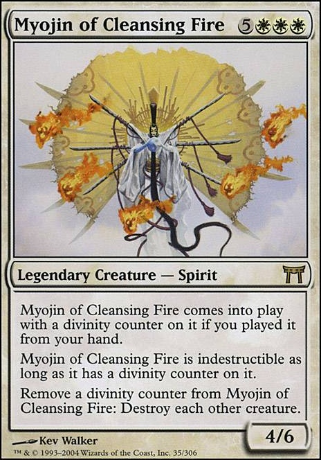 Featured card: Myojin of Cleansing Fire