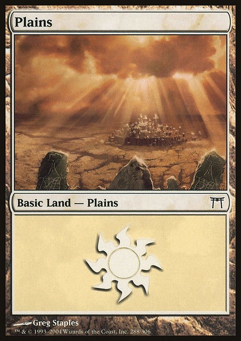 Plains feature for BW Kamigawa Spirit-Arcane Mungabajunga