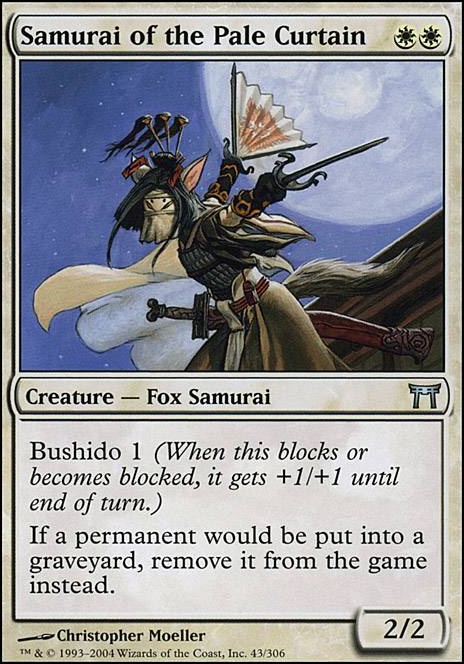 Featured card: Samurai of the Pale Curtain