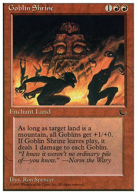 Goblin Shrine feature for Krenko's Mob (EDH)