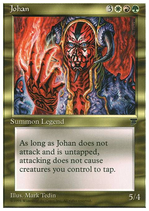 Johan feature for A Fully White Border Commander Deck :)
