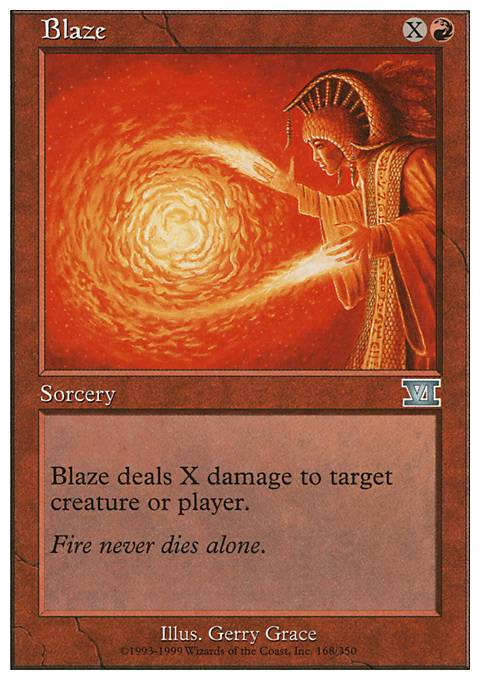 Featured card: Blaze