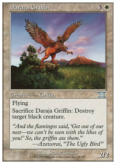 Featured card: Daraja Griffin