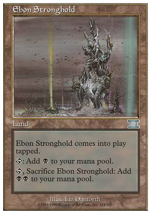 Featured card: Ebon Stronghold
