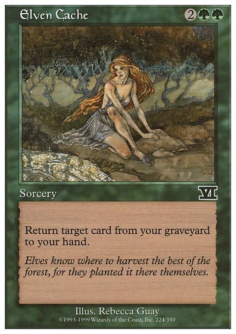 Featured card: Elven Cache