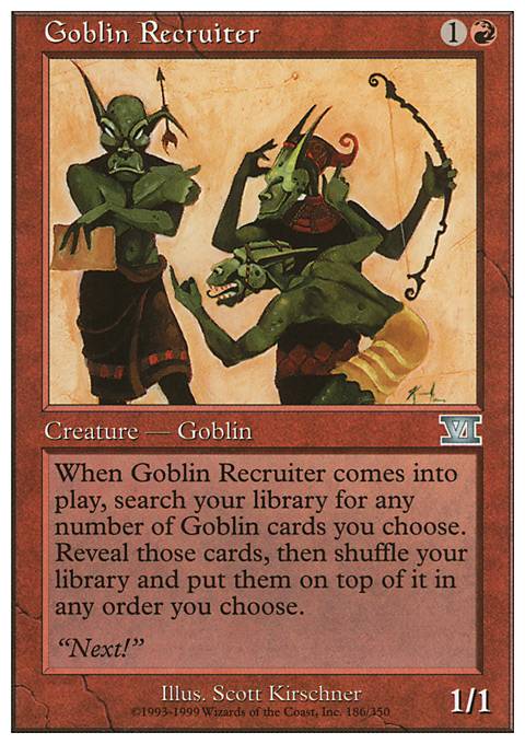 Goblin Recruiter feature for Goblin 100