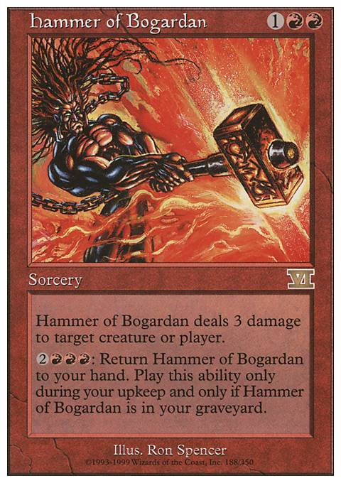 Featured card: Hammer of Bogardan