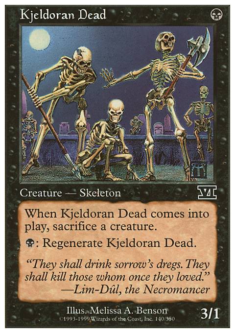Kjeldoran Dead feature for Scary Skeletons