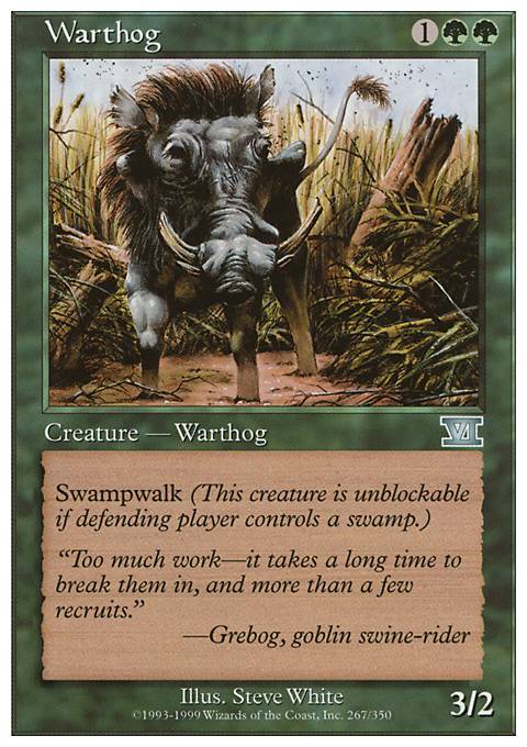 Featured card: Warthog