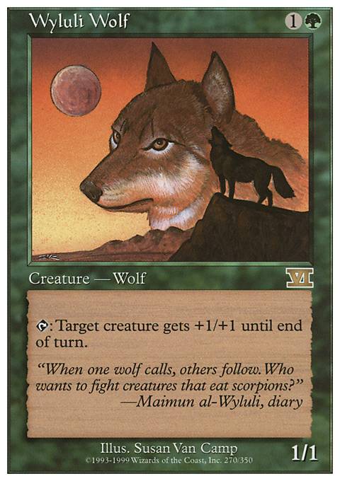 Featured card: Wyluli Wolf