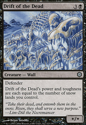 Drift of the Dead feature for Snowscape EDH