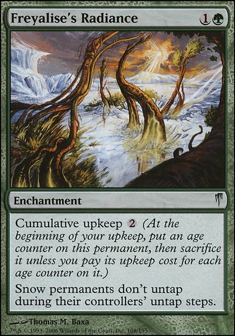 Freyalise's Radiance feature for SNOW DECK!