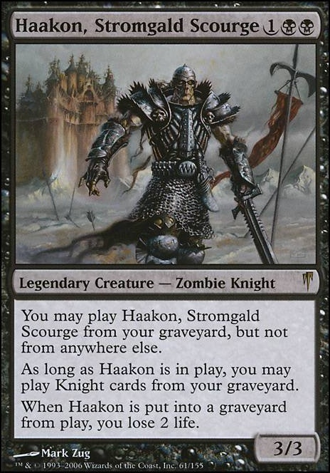 Commander: Haakon, Stromgald Scourge