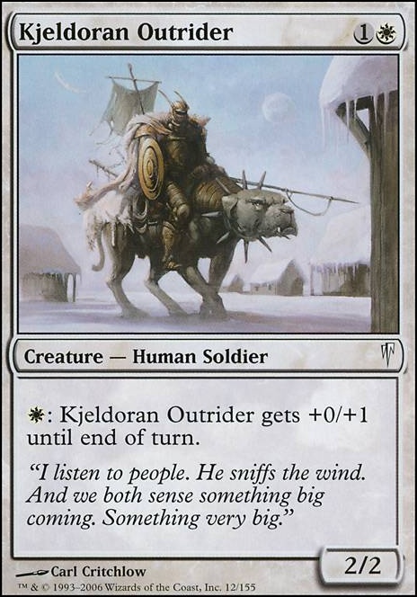 Featured card: Kjeldoran Outrider