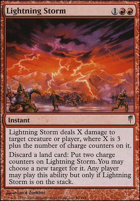 Featured card: Lightning Storm