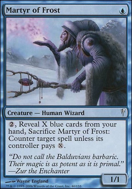 Martyr of Frost feature for i like draw card