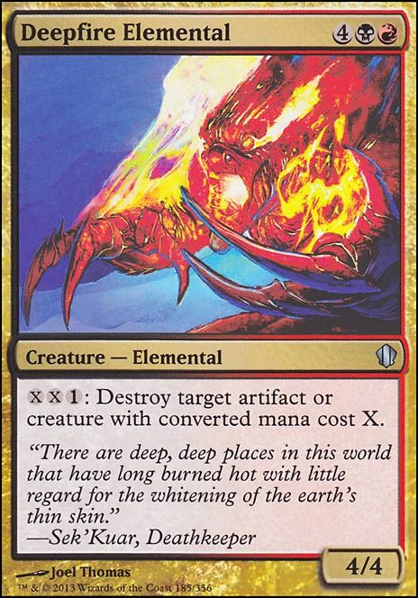 Featured card: Deepfire Elemental