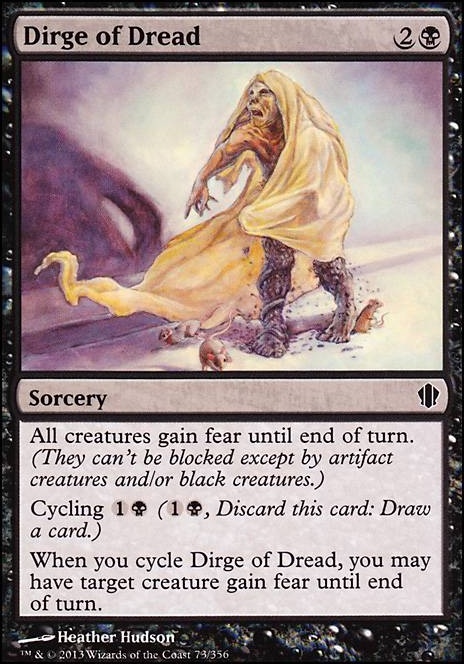 Featured card: Dirge of Dread